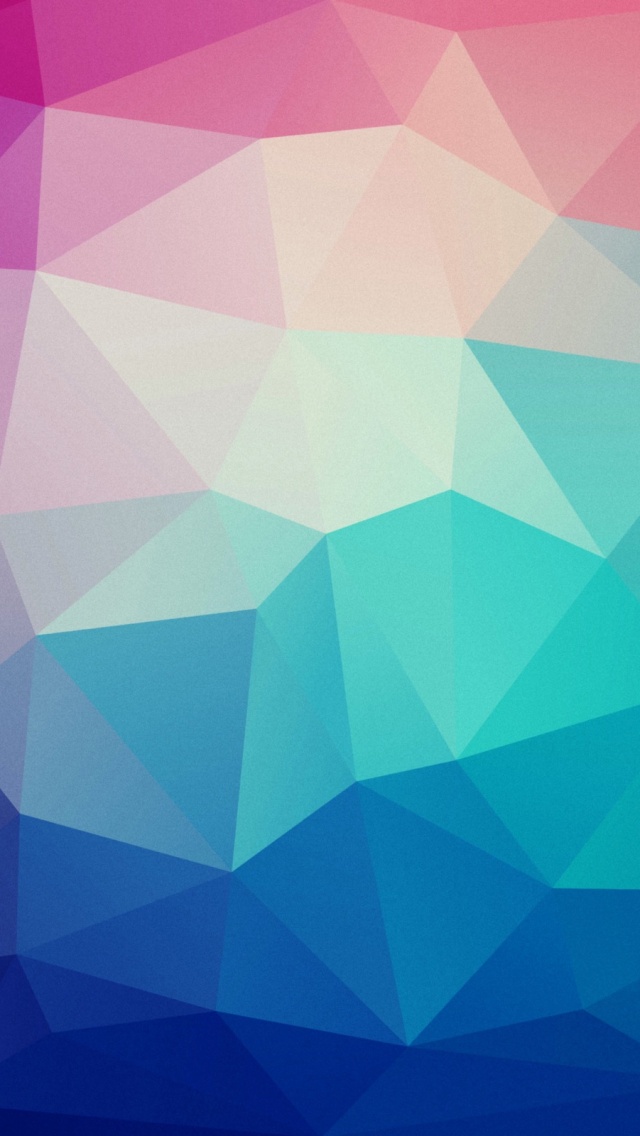 0195 Blue To Pink Polygons